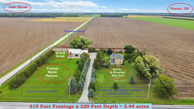 5458 Douglas Line, Plympton Wyoming, Plympton-Wyoming