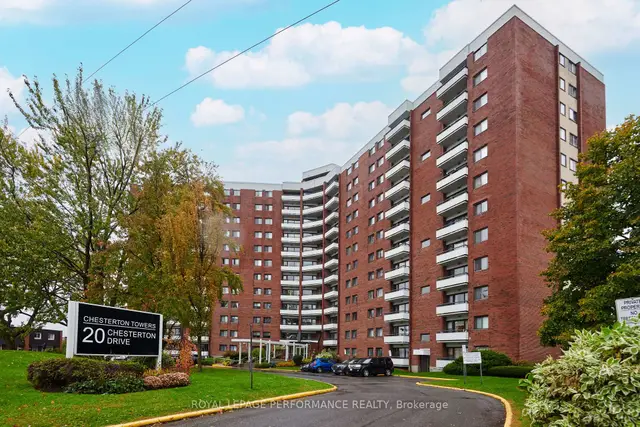 20 Chesterton Drive · #805, Borden Farm/Stewart Farm/Carleton Heights/Parkwood Hills, Cityview - Parkwoods Hills - Rideau Shore